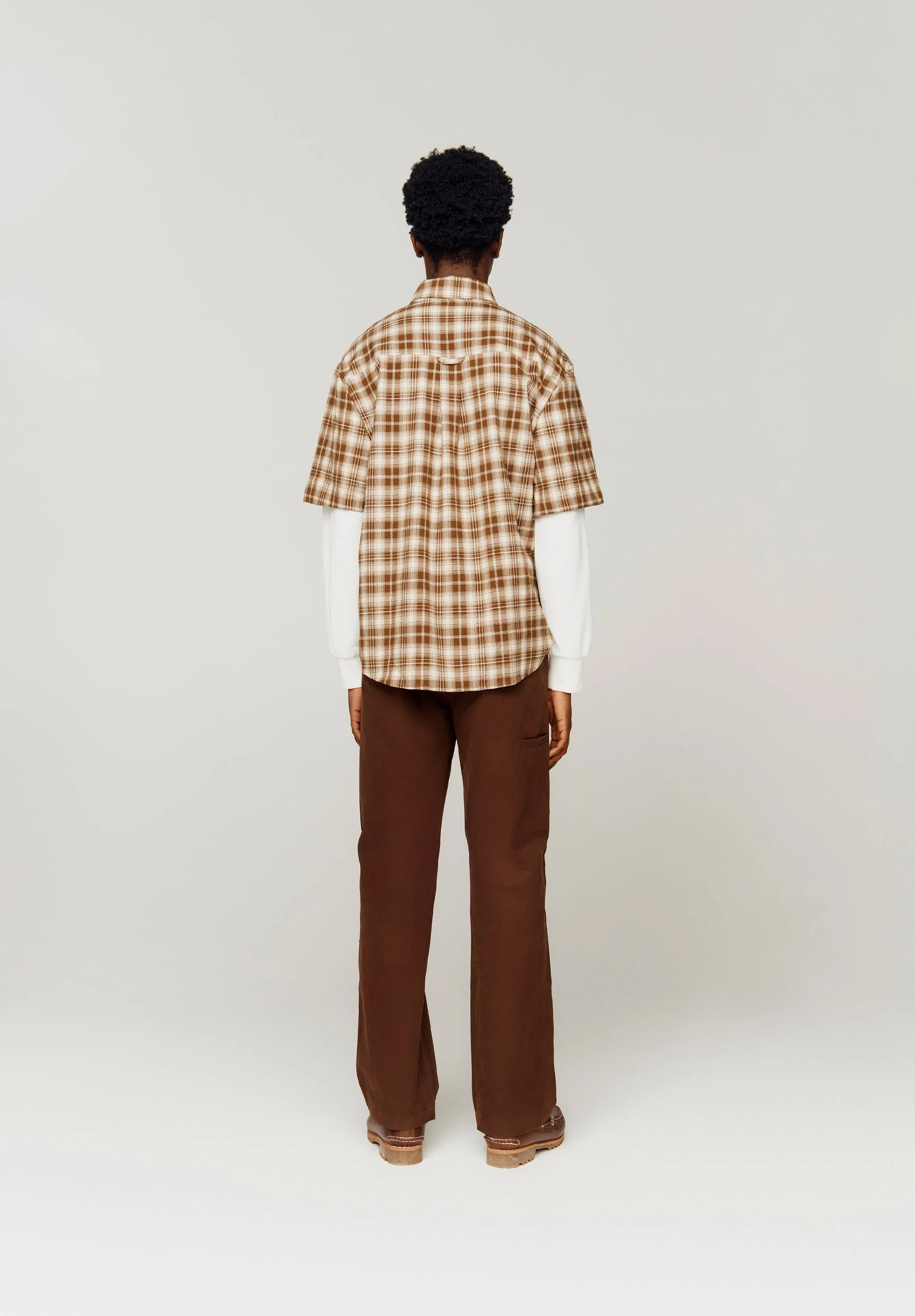 DOUBLE LAYERED BUTTON DOWN - Image 6
