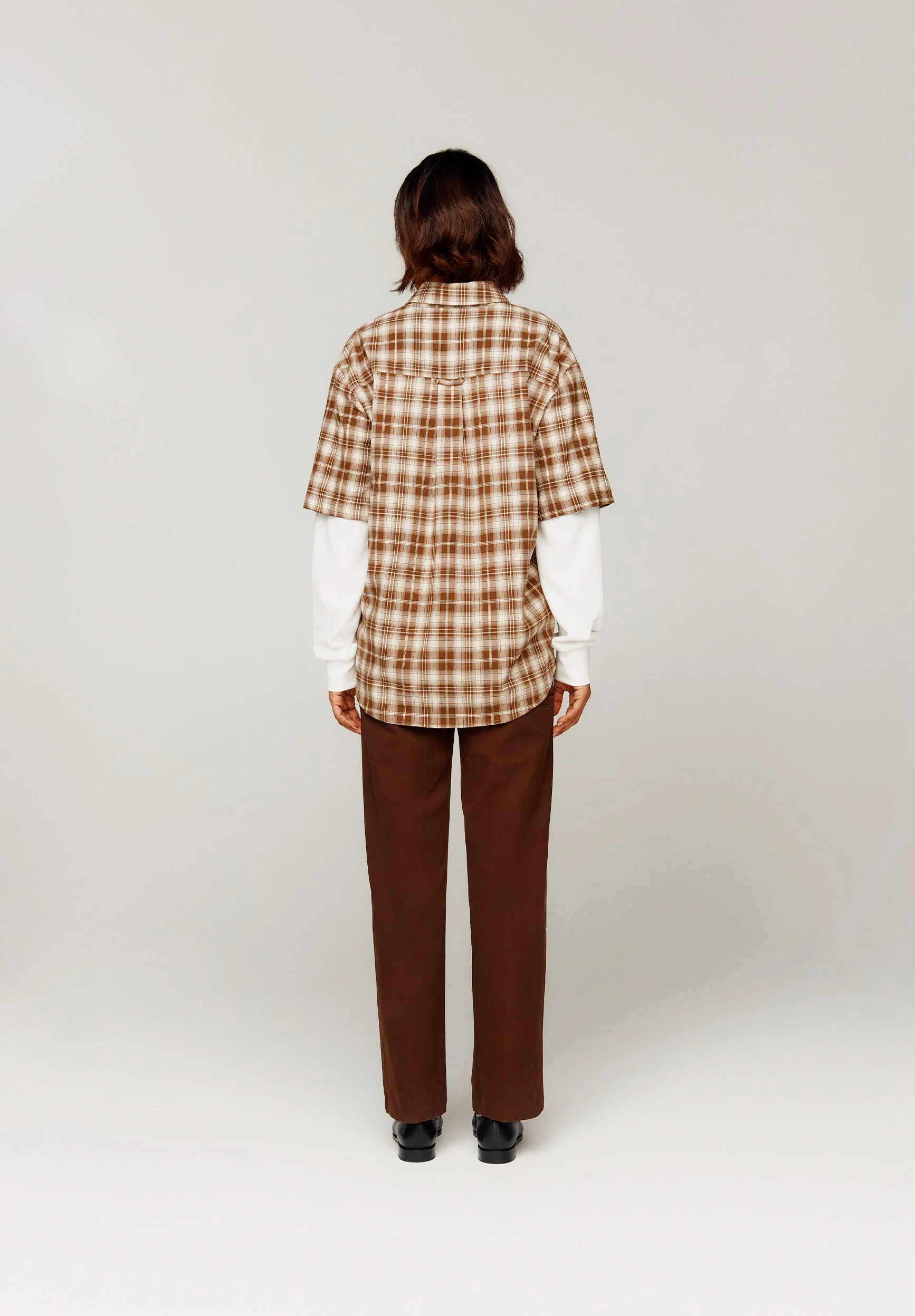 DOUBLE LAYERED BUTTON DOWN - Image 5